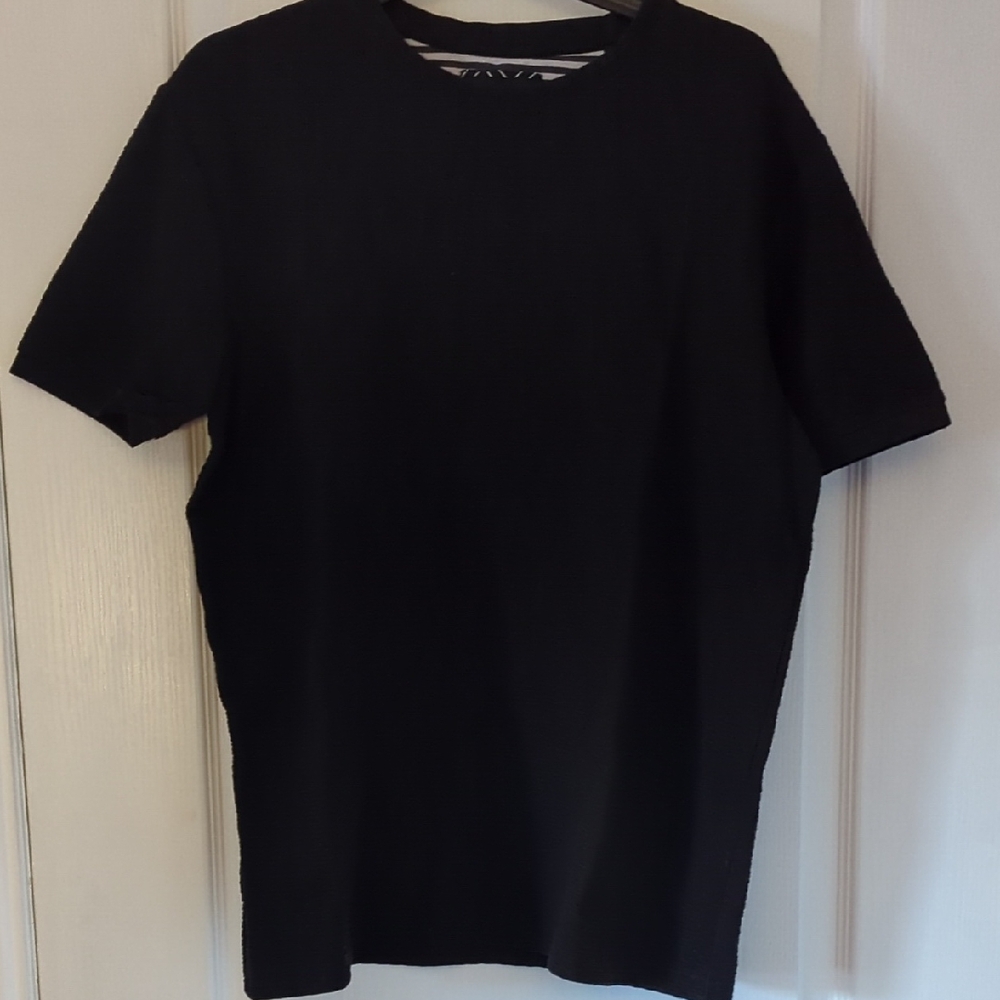 Classic Black Men's Shirt (Textured)